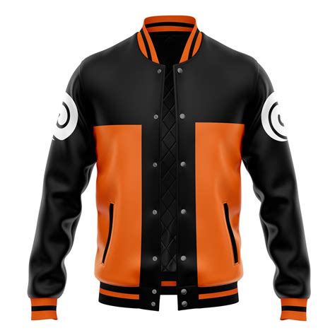 naruto letterman jacket